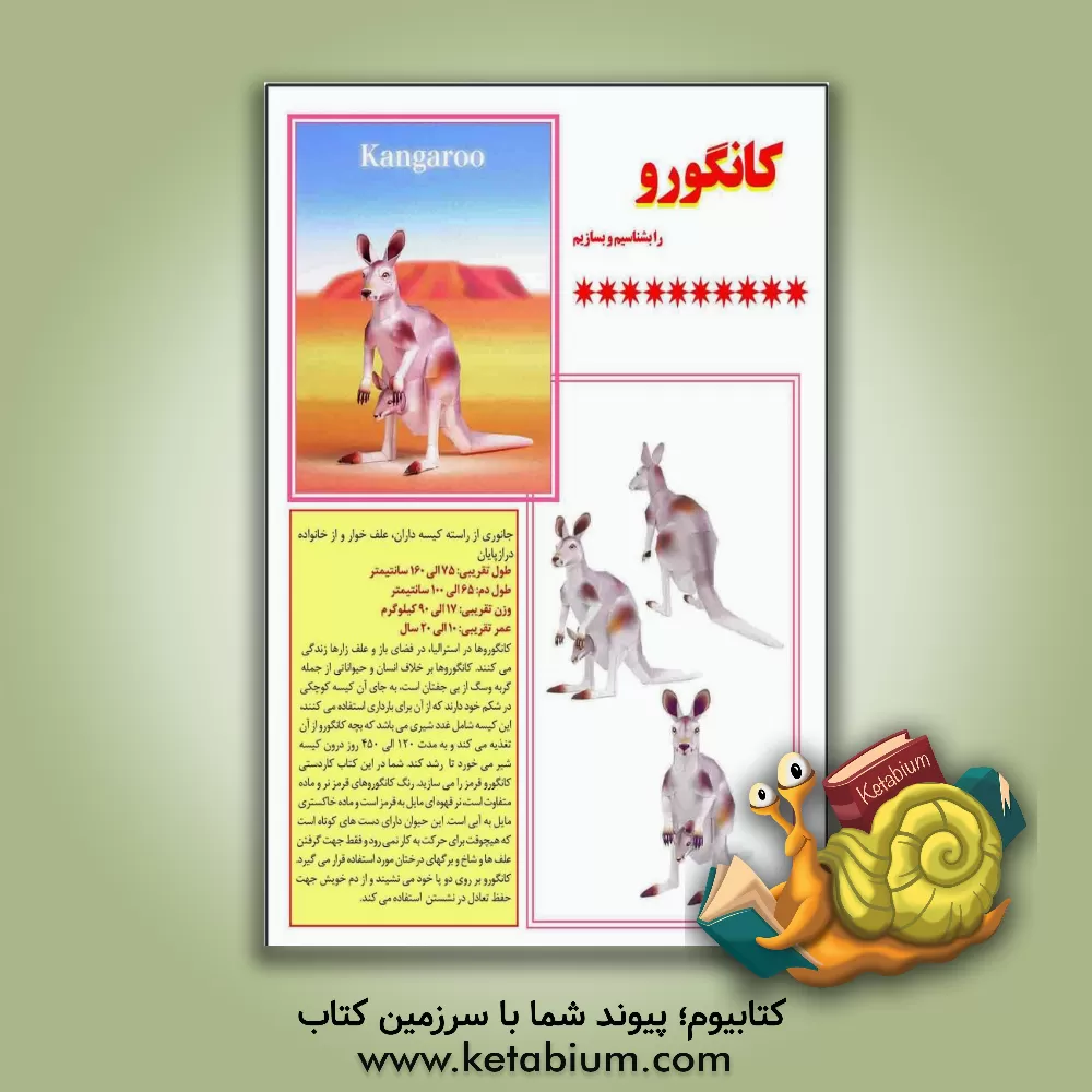 کتاب کانگورو را بشناسیم و بسازیم |اثر مهناز محمددوست