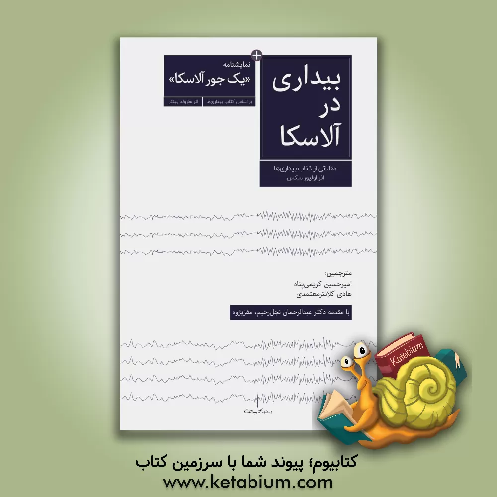 کتاب بیداری در آلاسکا: مقالاتی از کتاب "بیداری ها" به انضمام نمایشنامه "یک جور آلاسکا" اثر هرولد پینتر