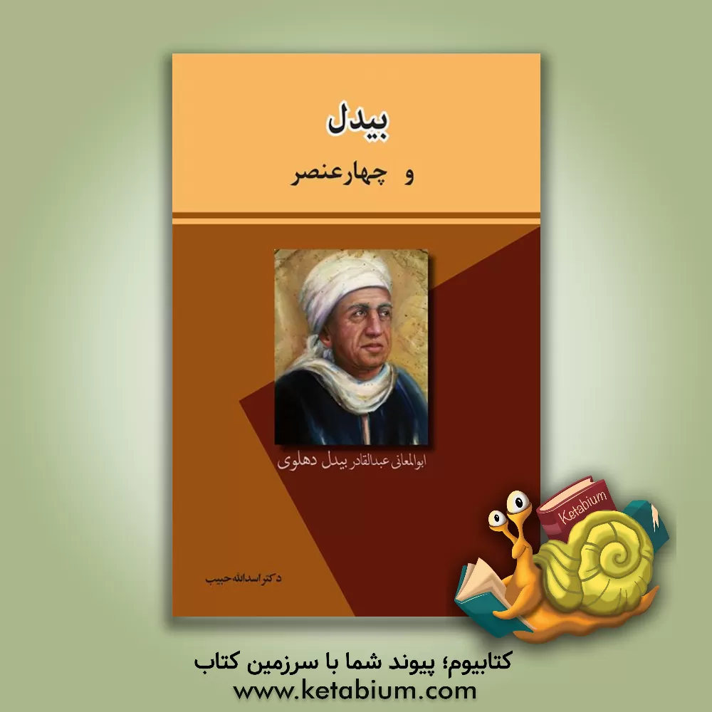 کتاب بیدل و چهارعنصر اثر اسدالله حبیب