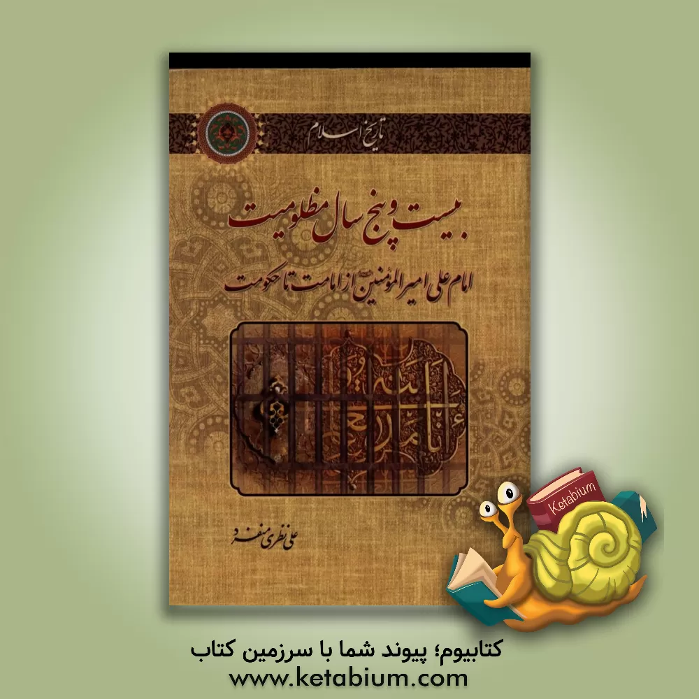 کتاب بیست و پنج سال مظلومیت امام علی امیرالمومنین (ع) از امامت تا حکومت اثر علی نظری‌منفرد