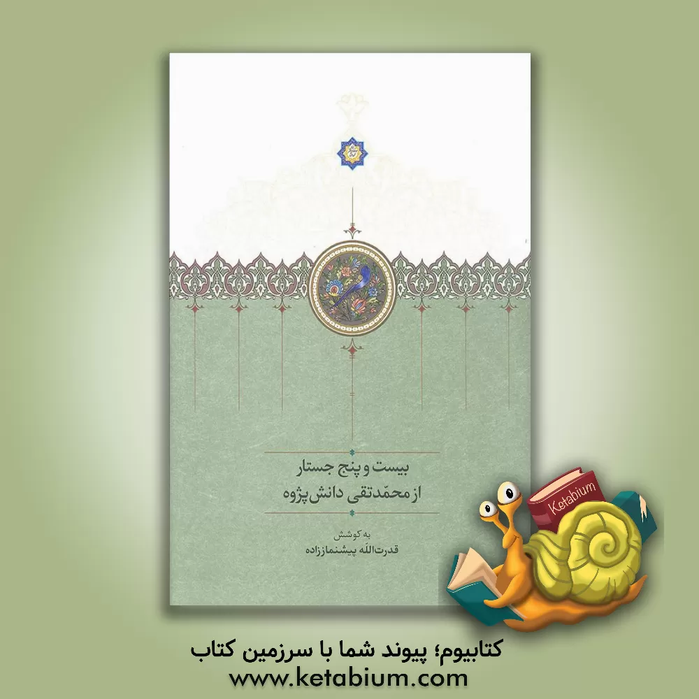 کتاب بیست و پنج جستار اثر محمدتقی دانش‌پژوه