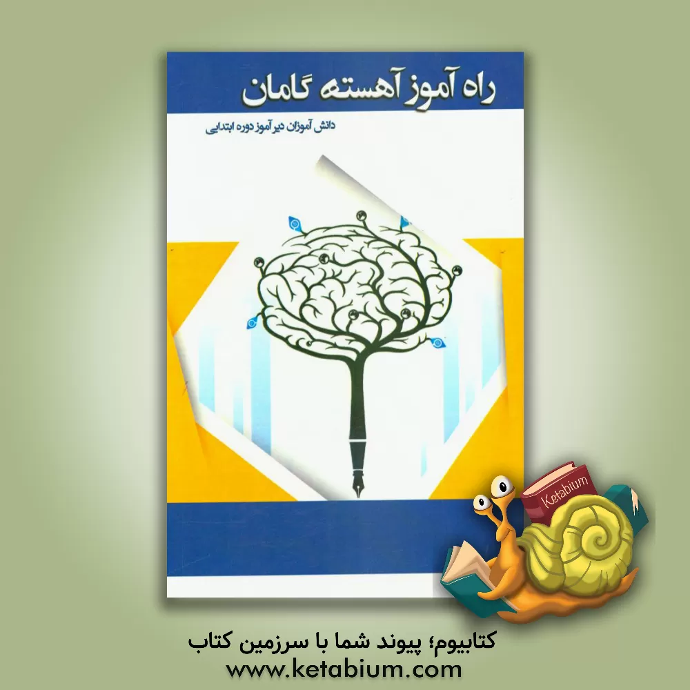 کتاب راه آموز آهسته گامان (دانش آموزان دیرآموز) اثر اراز سقالی