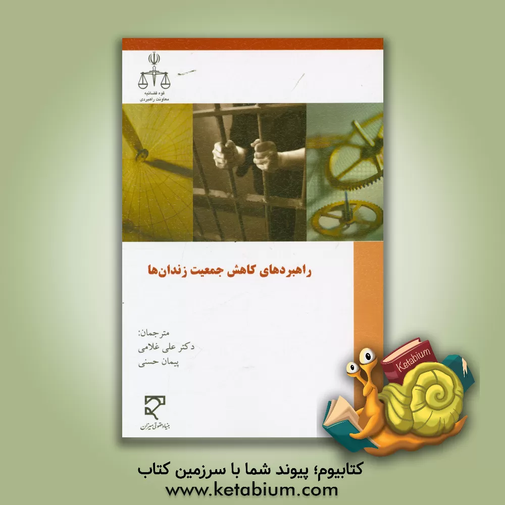 کتاب راهبردهای کاهش جمعیت زندان ها اثر علی غلامی