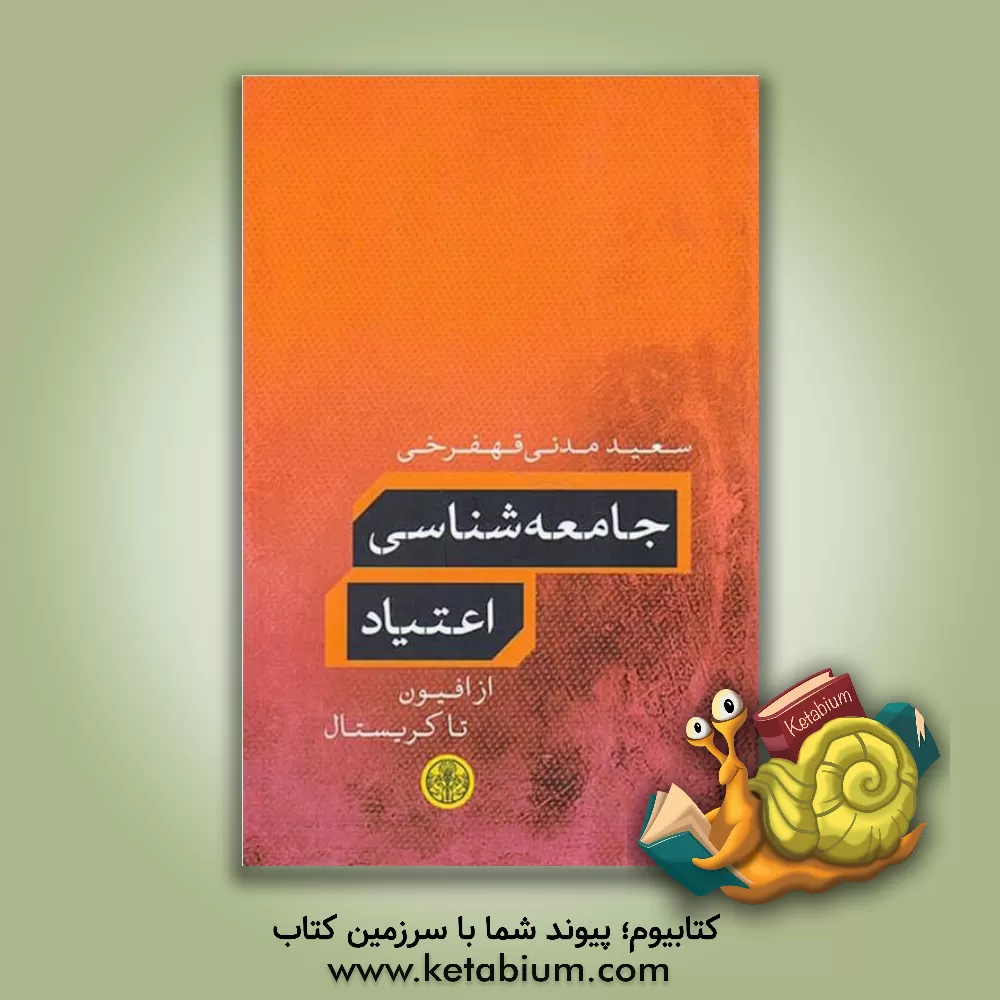 کتاب جامعه شناسی اعتیاد: از افیون تا کریستال اثر سعید مدنی‌قهفرخی