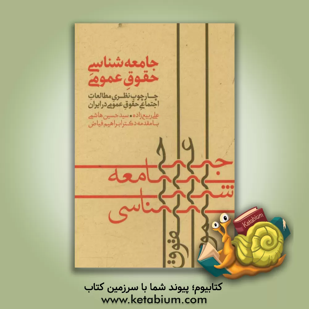 کتاب جامعه شناسی حقوق عمومی: چارچوب نظری مطالعات اجتماعی حقوق عمومی در ایران اثر سیدحسین هاشمی