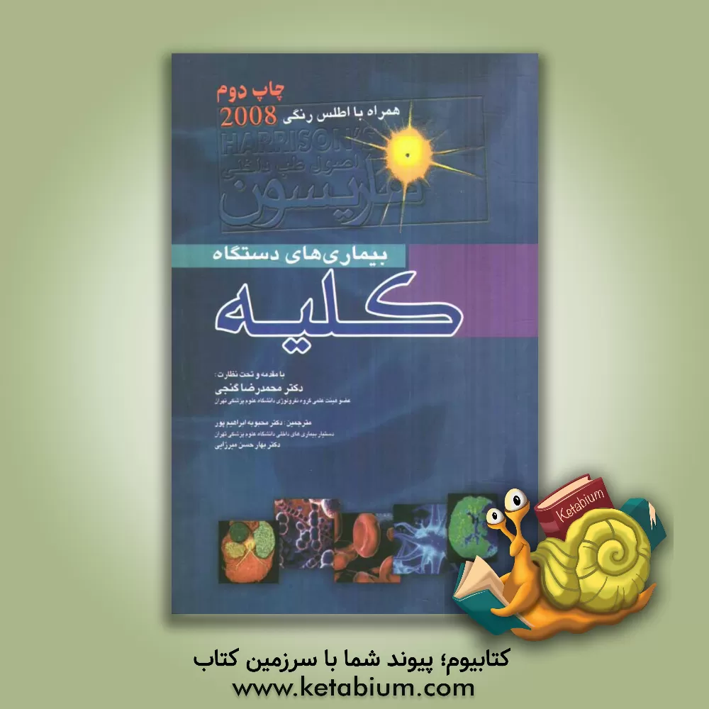 کتاب بیماریهای کلیه همراه با اطلس رنگی اثر تامس‌ای. آندرئولی