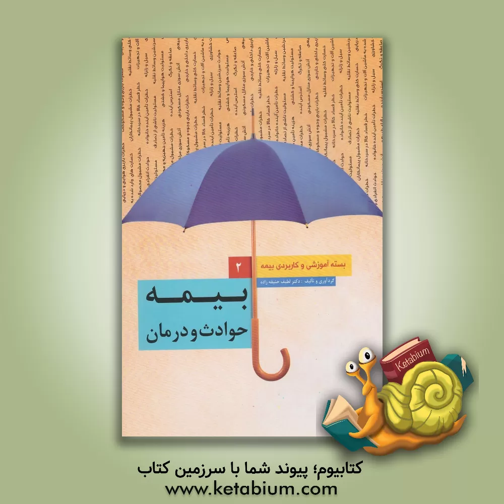 کتاب بیمه حوادث و درمان اثر لطیف حنیفه‌زاده