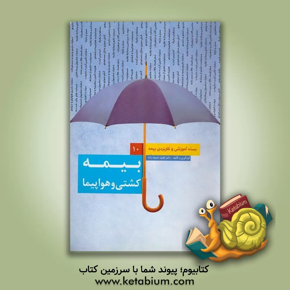 کتاب بیمه کشتی و هواپیما اثر لطیف حنیفه‌زاده