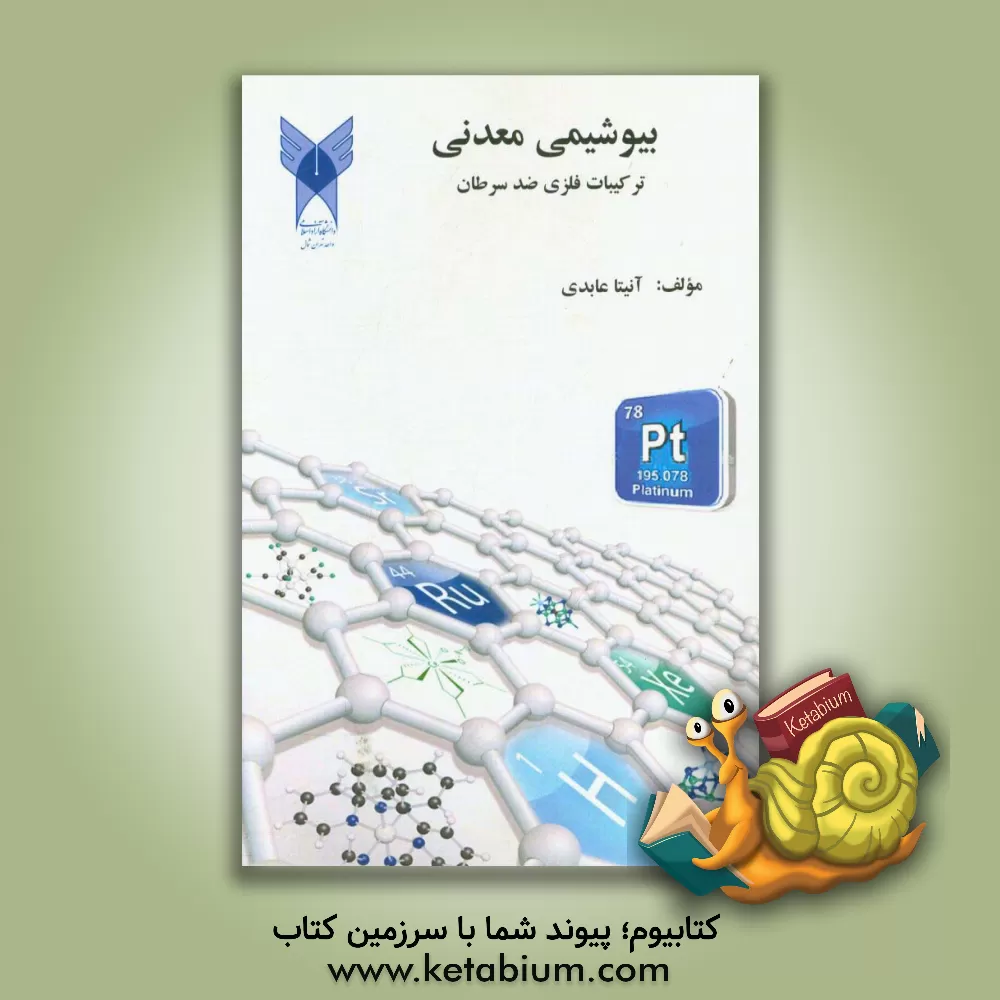 کتاب بیوشیمی معدنی: ترکیبات فلزی ضد سرطان اثر آنیتا عابدی