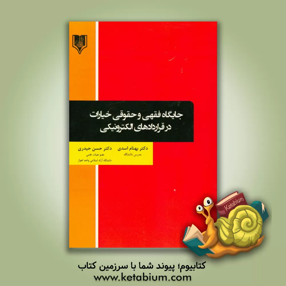 کتاب جایگاه فقهی و حقوقی خیارات در قراردادهای الکترونیکی اثر حسن حیدری