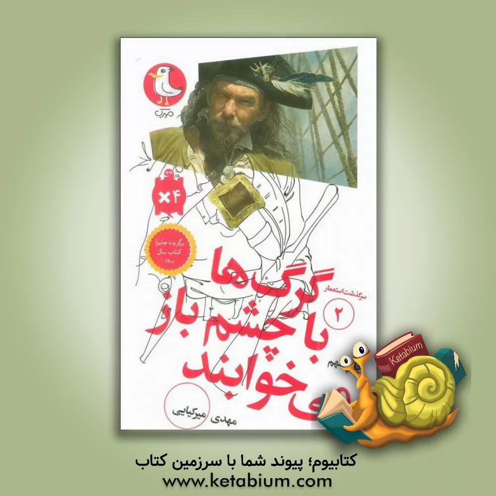 کتاب گرگ ها با چشم باز می خوابند |اثر مهدی میرکیایی