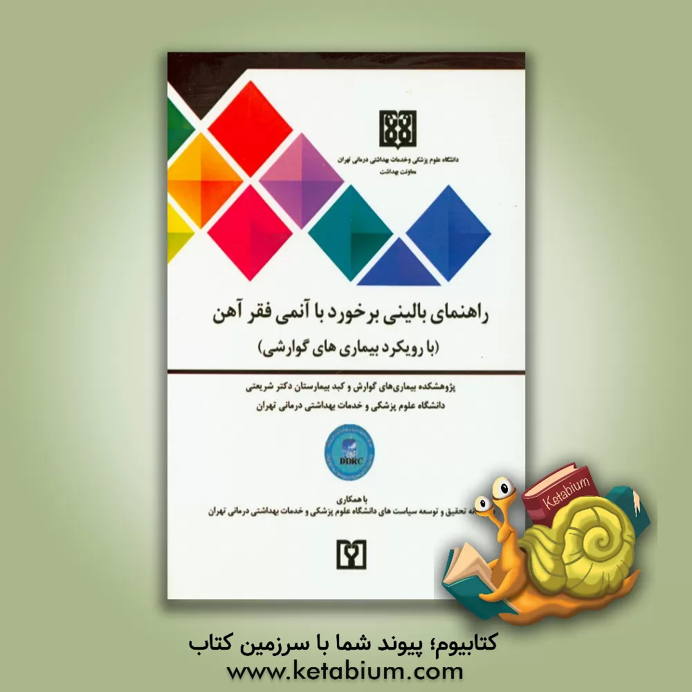 کتاب راهنمای بالینی برخورد با آنمی فقرآهن (با رویکرد بیماری های گوارشی) اثر دبیرخانه تحقیق و توسعه سیاستهای دانشگاه