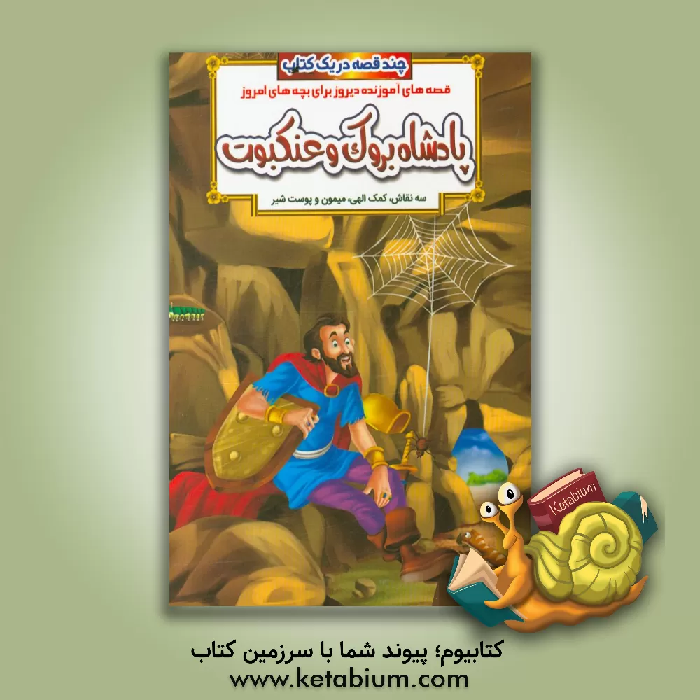 کتاب پادشاه بروک و عنکبوت و داستان های دیگر اثر حسین حبیبی