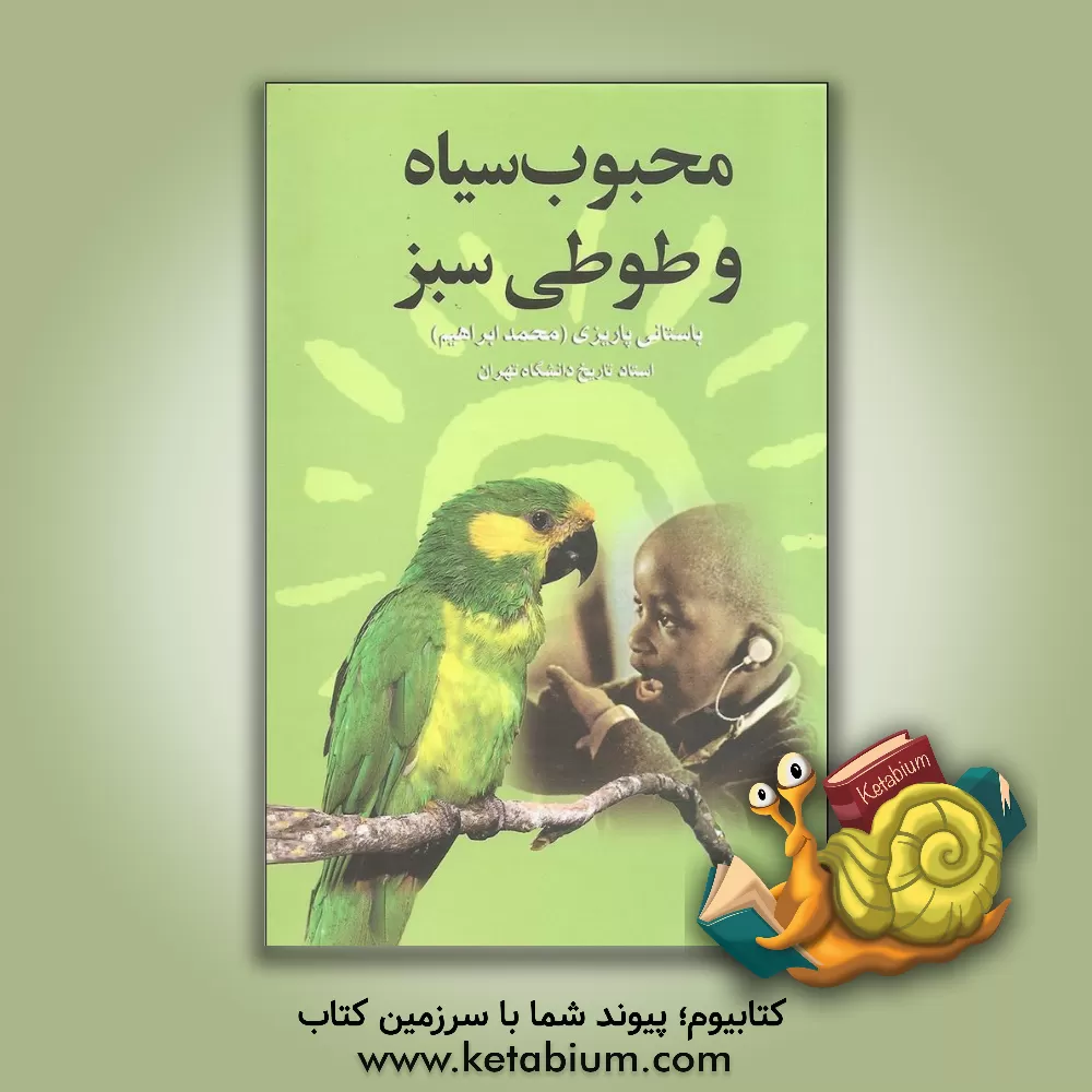 کتاب محبوب سیاه و طوطی سبز اثر محمدابراهیم باستانی پاریزی