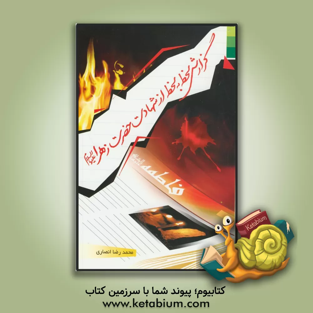 کتاب گزارش لحظه به لحظه از شهادت حضرت زهرا (ع) اثر محمدرضا انصاری