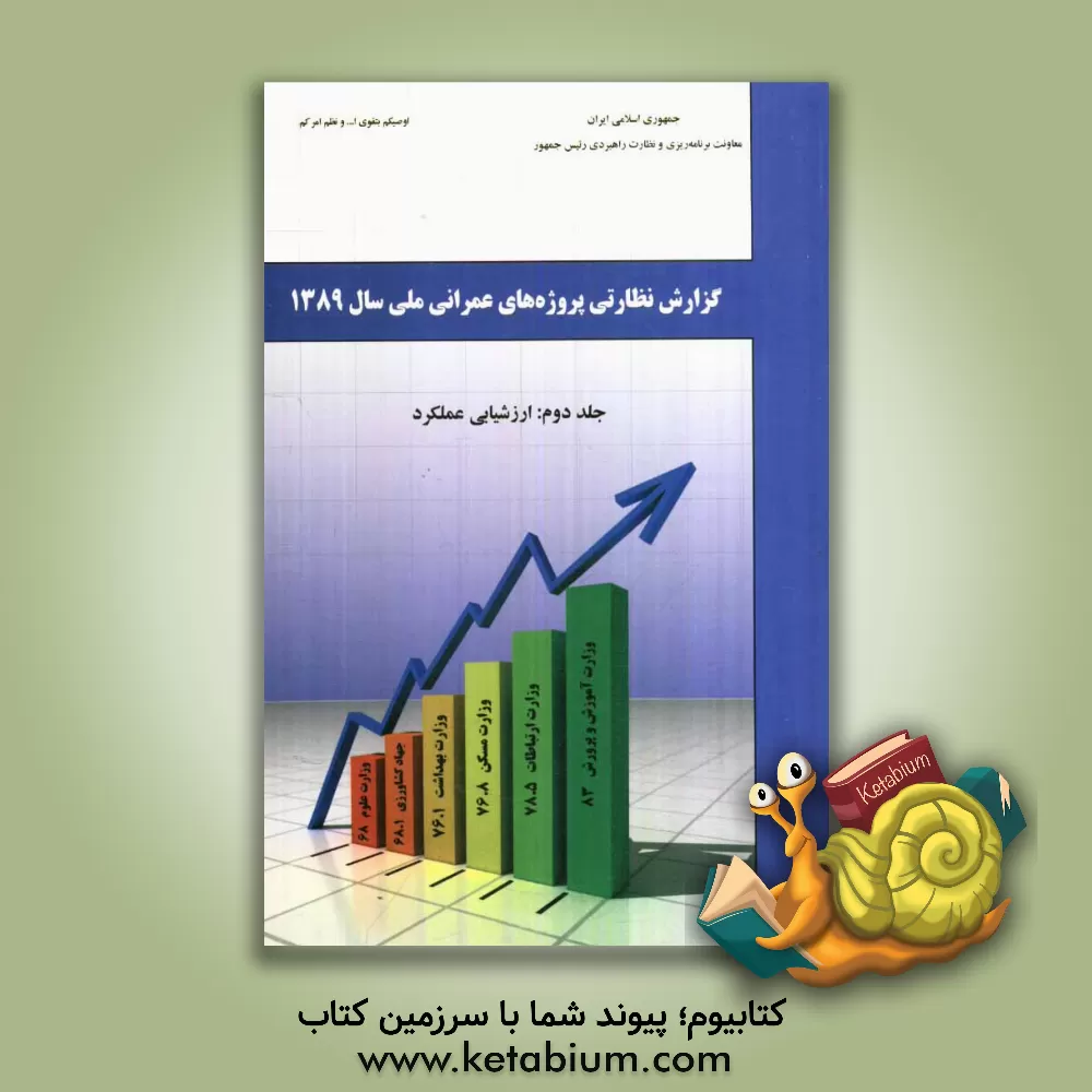 کتاب گزارش نظارتی پروژه های عمرانی ملی سال 1389: ارزشیابی عملکرد اثر معاونت نظارت راهبردی، دفتر نظارت بودجه