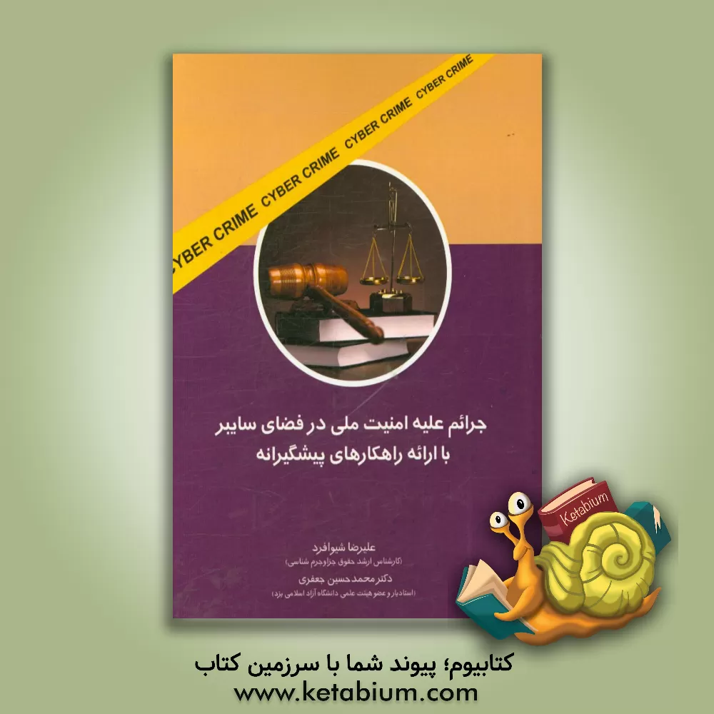 کتاب جرائم علیه امنیت ملی در فضای سایبر با ارائه راهکارهای پیشگیرانه اثر علی‌رضا شیوافرد