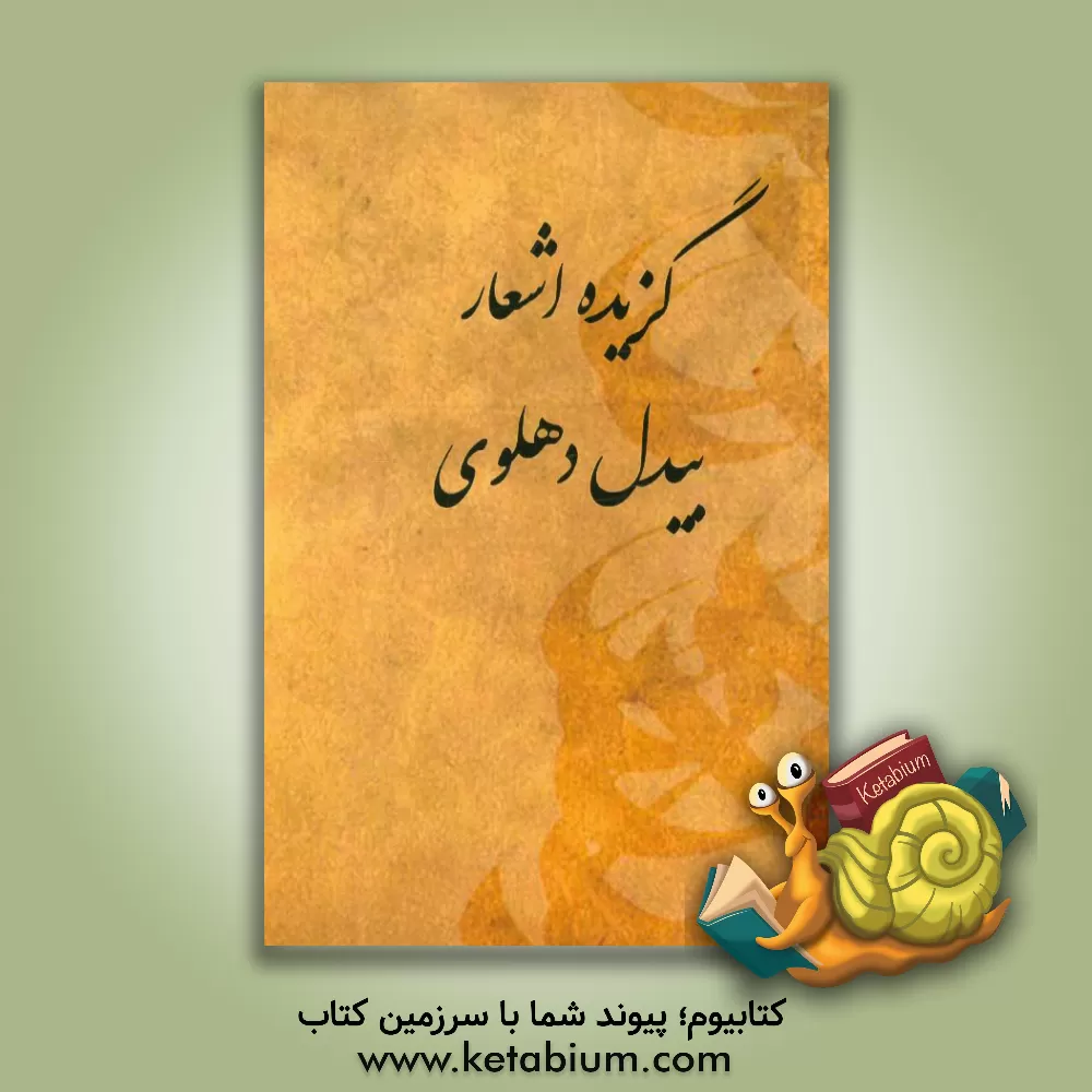 کتاب گزیده اشعار بیدل دهلوی اثر عبدالقادربن‌عبدالخالق بیدل‌دهلوی