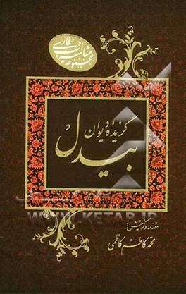کتاب گزیده دیوان بیدل |اثر محمدکاظم کاظمی