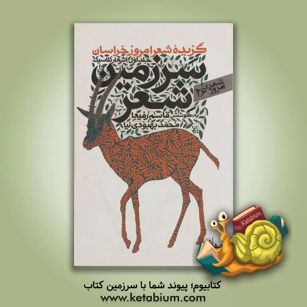 کتاب گزیده شعر امروز خراسان: اشعار کلاسیک (سرزمین شعر) اثر علی جعفری