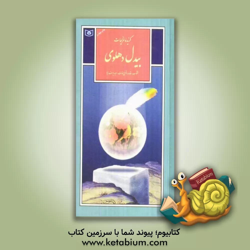 کتاب گزیده غزلیات بیدل دهلوی |اثر سعید یوسف نیا