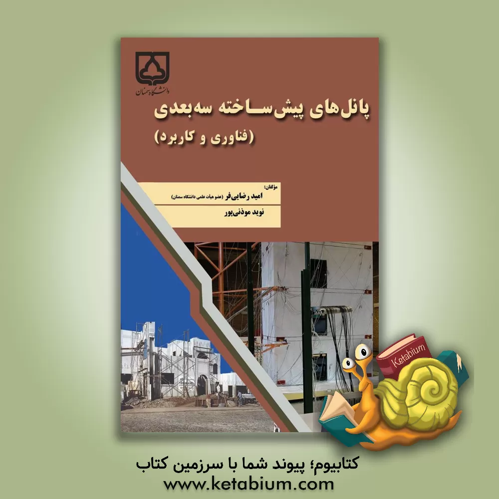 کتاب پانل های پیش ساخته سه بعدی (فناوری و کاربرد) اثر امید رضایی‌فر