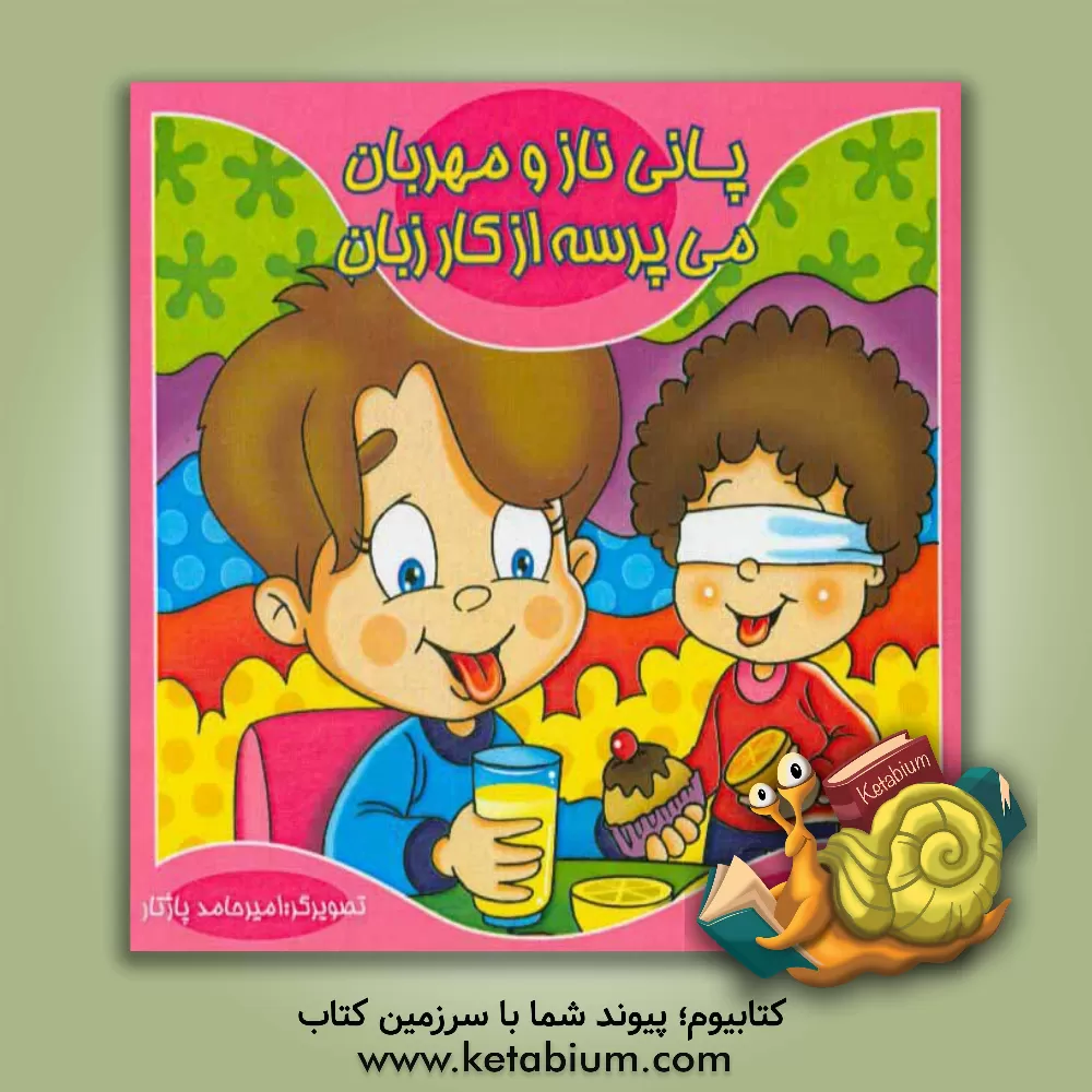 کتاب پانی ناز و مهربان، می پرسه از کار زبان اثر محمود میرزایی‌دلاویز