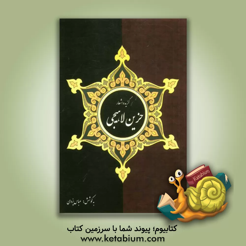 کتاب گزیده ی اشعار حزین لاهیجی اثر محمدعلی‌بن‌ابی‌طالب حزین‌