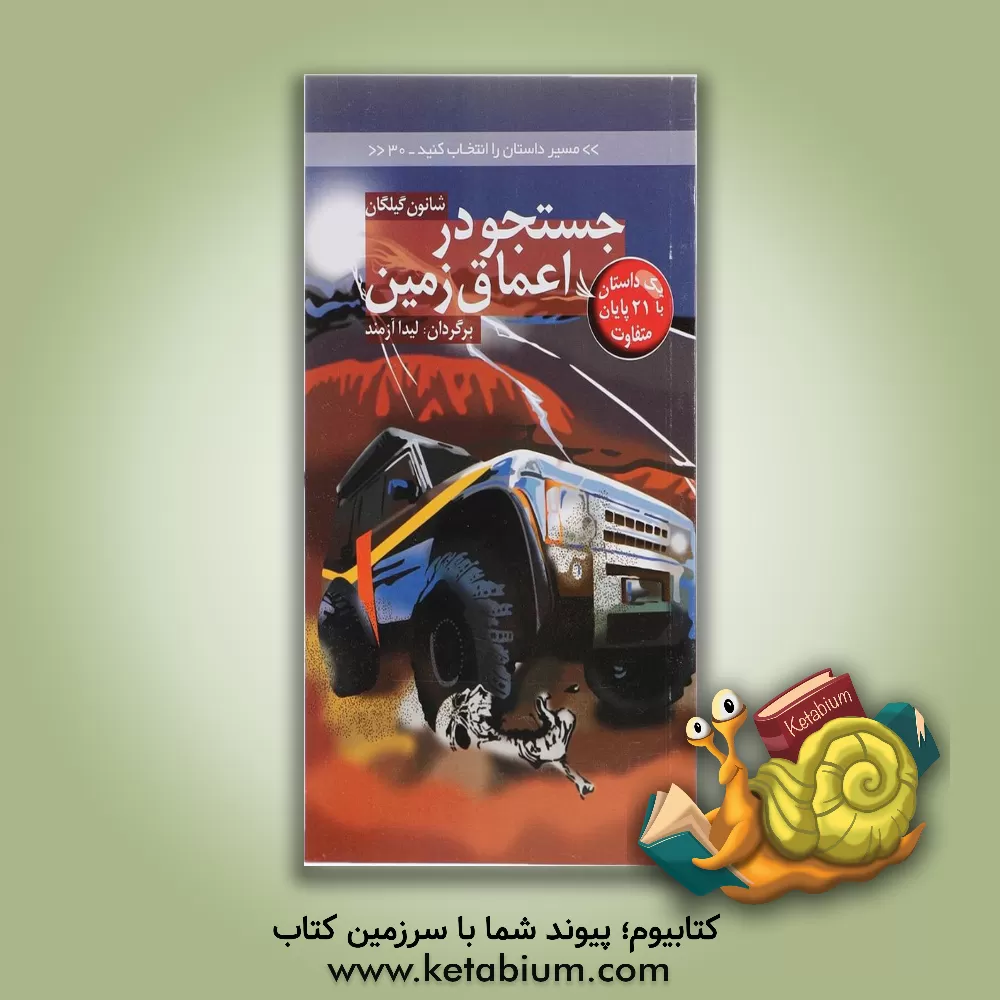 کتاب جستجو در اعماق زمین اثر شانون گیلیگان