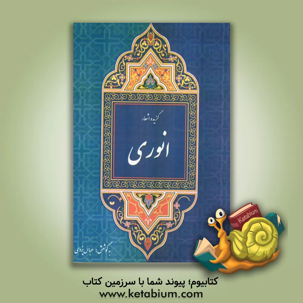 کتاب گزیده ی دیوان اشعار انوری اثر محمدبن‌محمد انوری