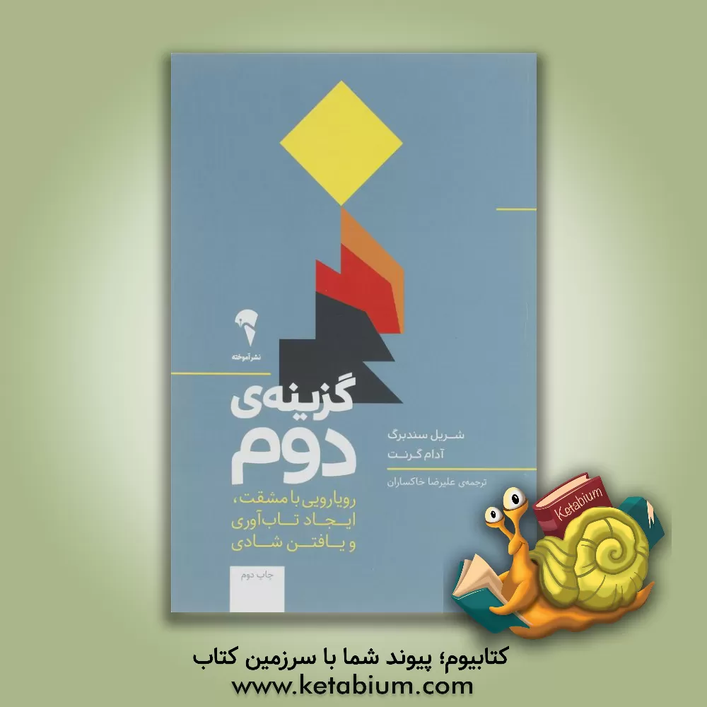 کتاب گزینه دوم: رویارویی با مشقت، ایجاد تاب آوری و یافتن شادی اثر شریل سندبرگ