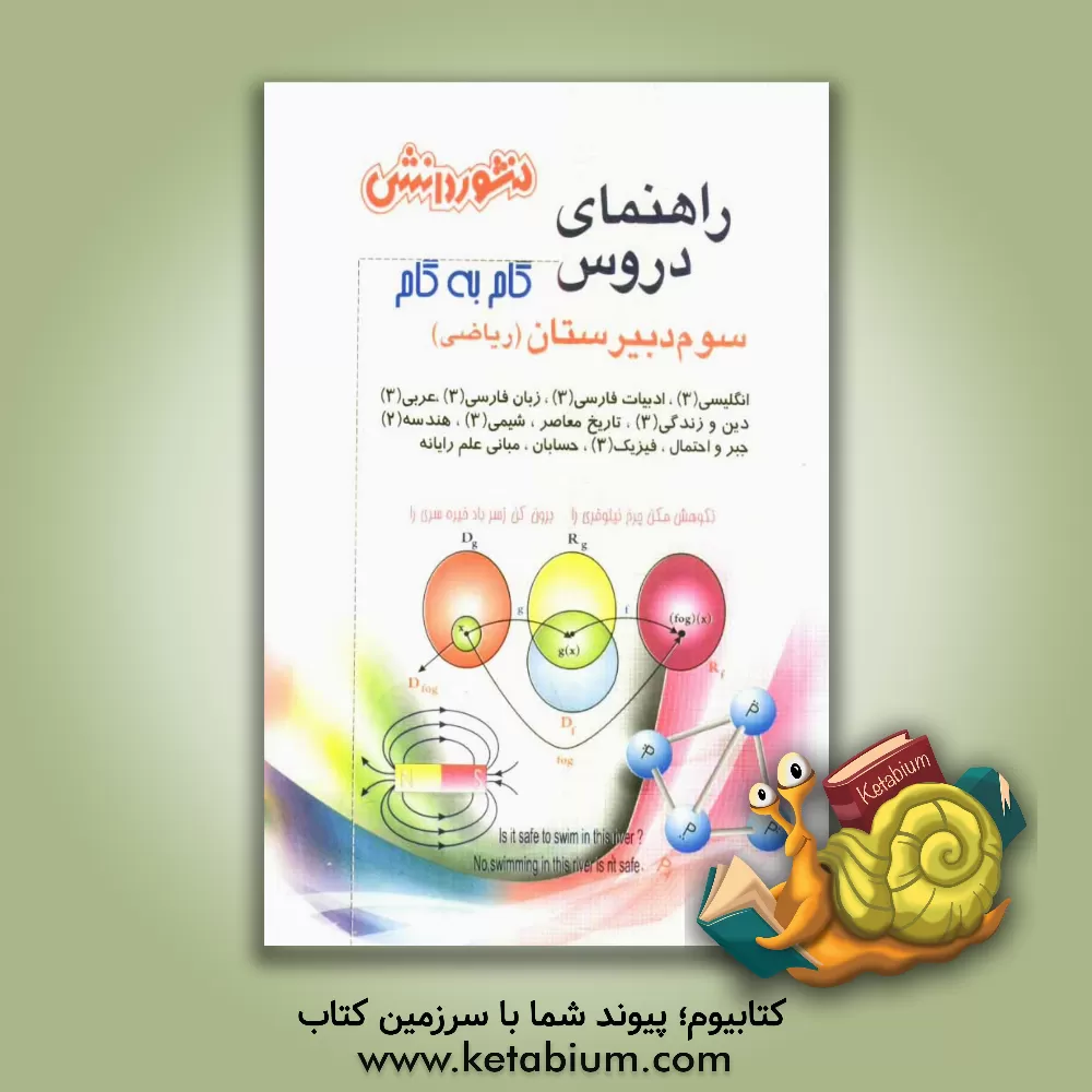 کتاب راهنمای دروس سال سوم دبیرستان (ریاضی و فیزیک): حل کلیه ی تمرین های کتاب، فعالیت ها، آزمایش کنیدها و پرسش های . اثر محمدفخرالدین مرشدی‌تنکابنی