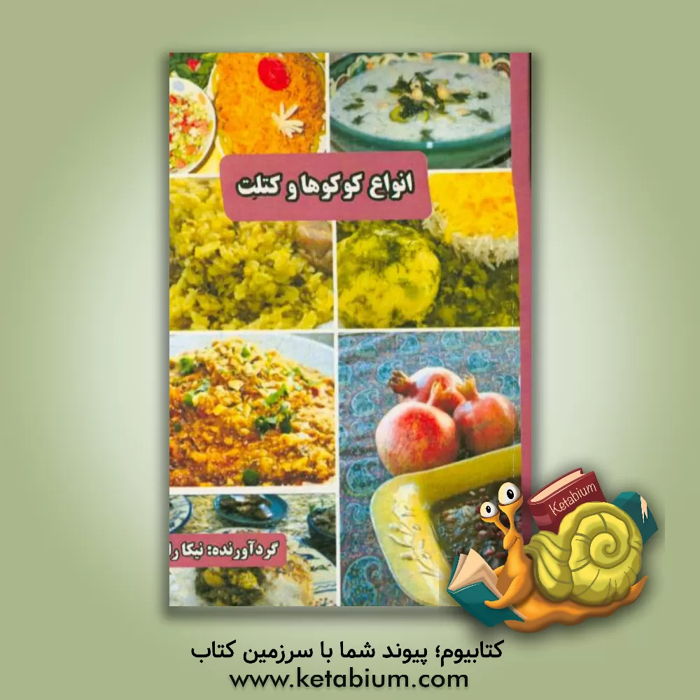 کتاب پخت و پز آسان انواع کوکو و کتلت اثر نیکا راد