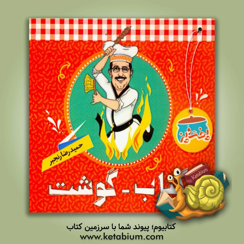 کتاب پخت و پز کباب، گوشت اثر حمیدرضا رنجبر