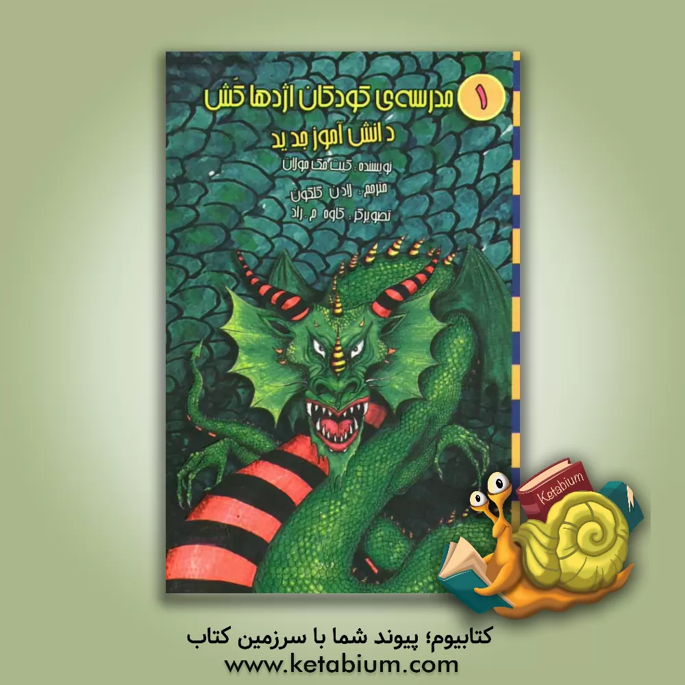 کتاب مدرسه ی کودکان اژدها کش: دانش آموز جدید اثر کیت مک‌مولان