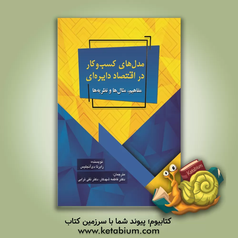 کتاب مدل های کسب و کار در اقتصاد دایره ای: مفاهیم، مثال ها و نظریه ها اثر روبرتا دی‌انجلیس