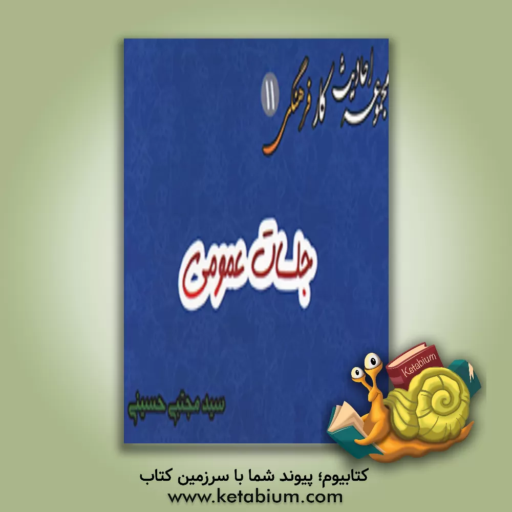 کتاب جلسات عمومی اثر سیدمجتبی حسینی‌مزرعه‌شادی