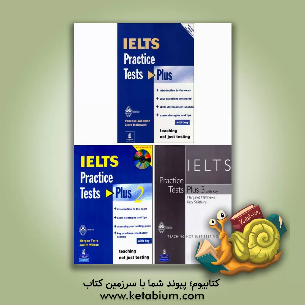 کتاب IELTS practice tests plus اثر Vanessa Jakeman