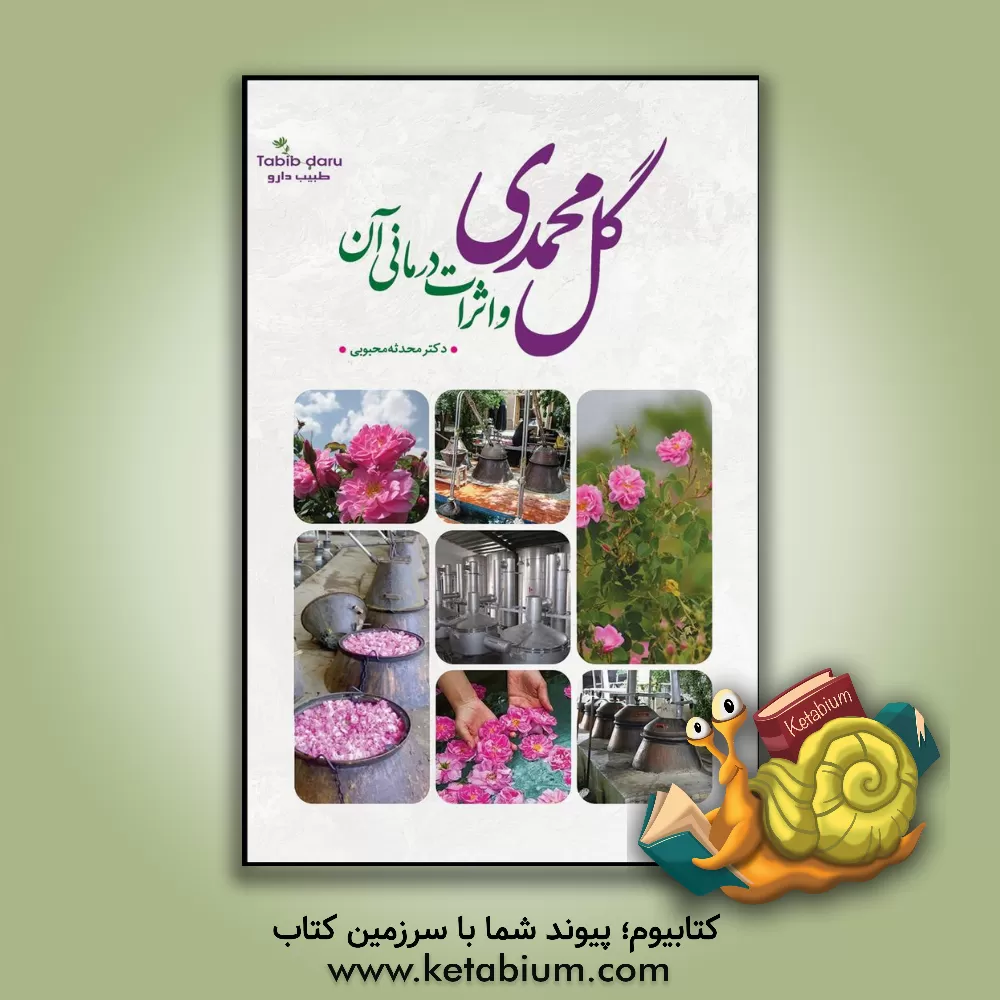 کتاب گل محمدی و اثرات درمانی آن اثر محدثه محبوبی