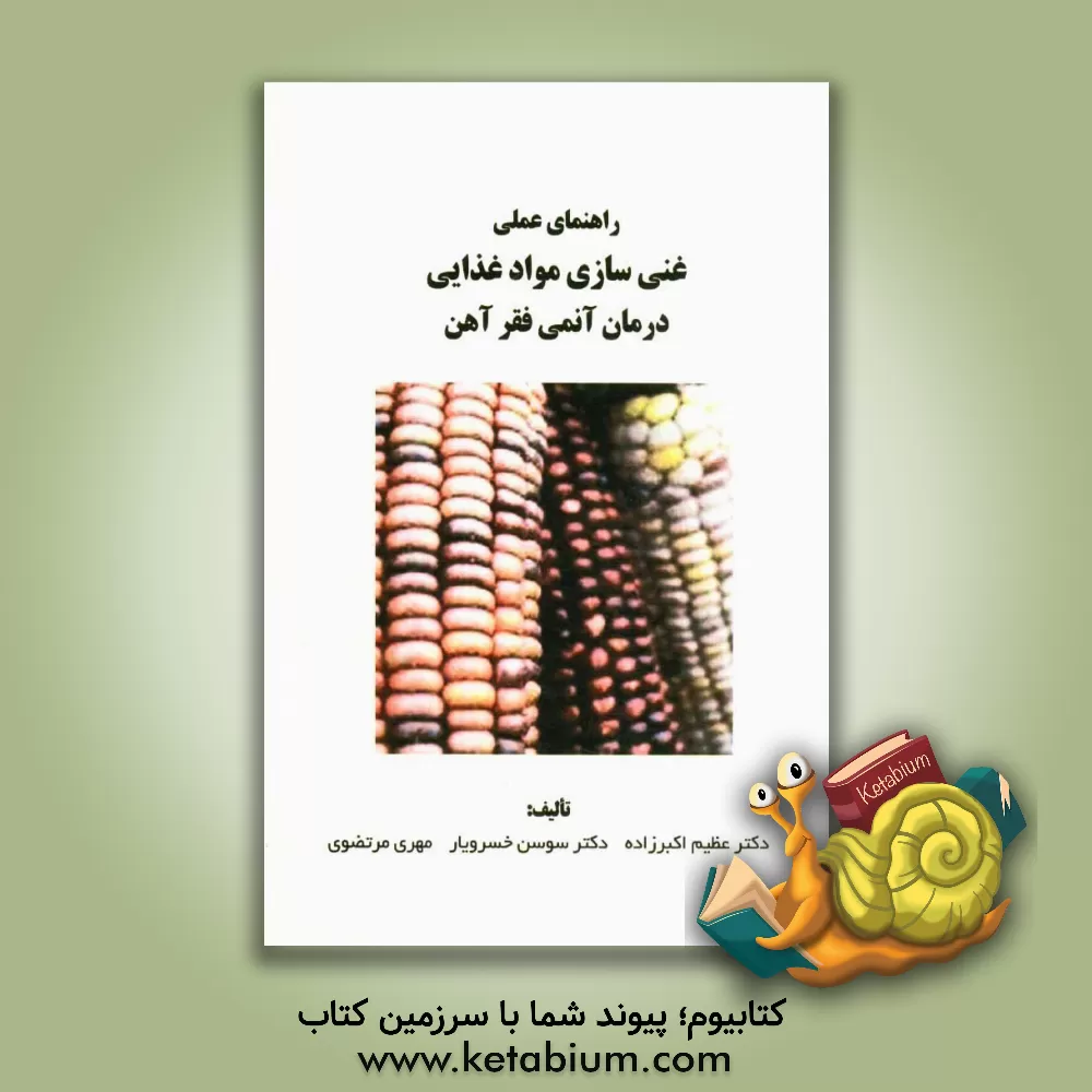 کتاب راهنمای عملی غنی سازی مواد غذایی: درمان آنمی فقر آهن اثر عظیم اکبرزاده‌خیاوی