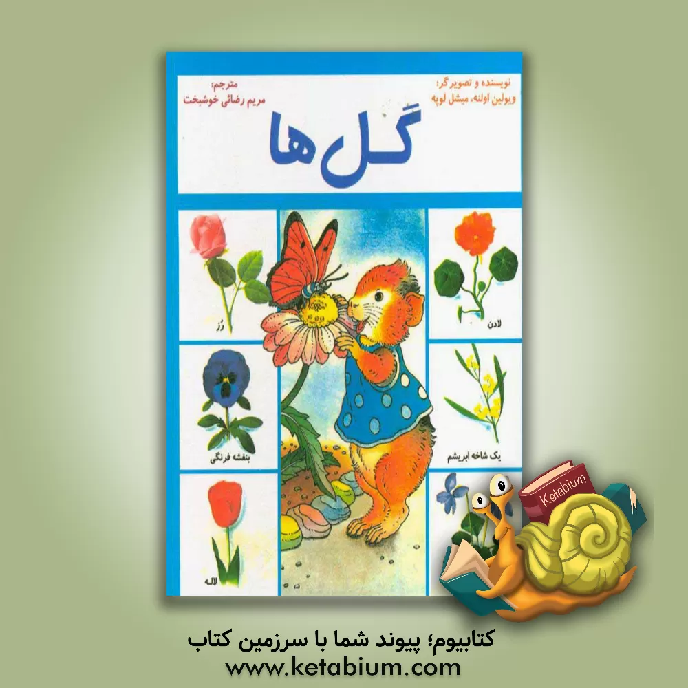 کتاب گل ها اثر ویولین اولنه