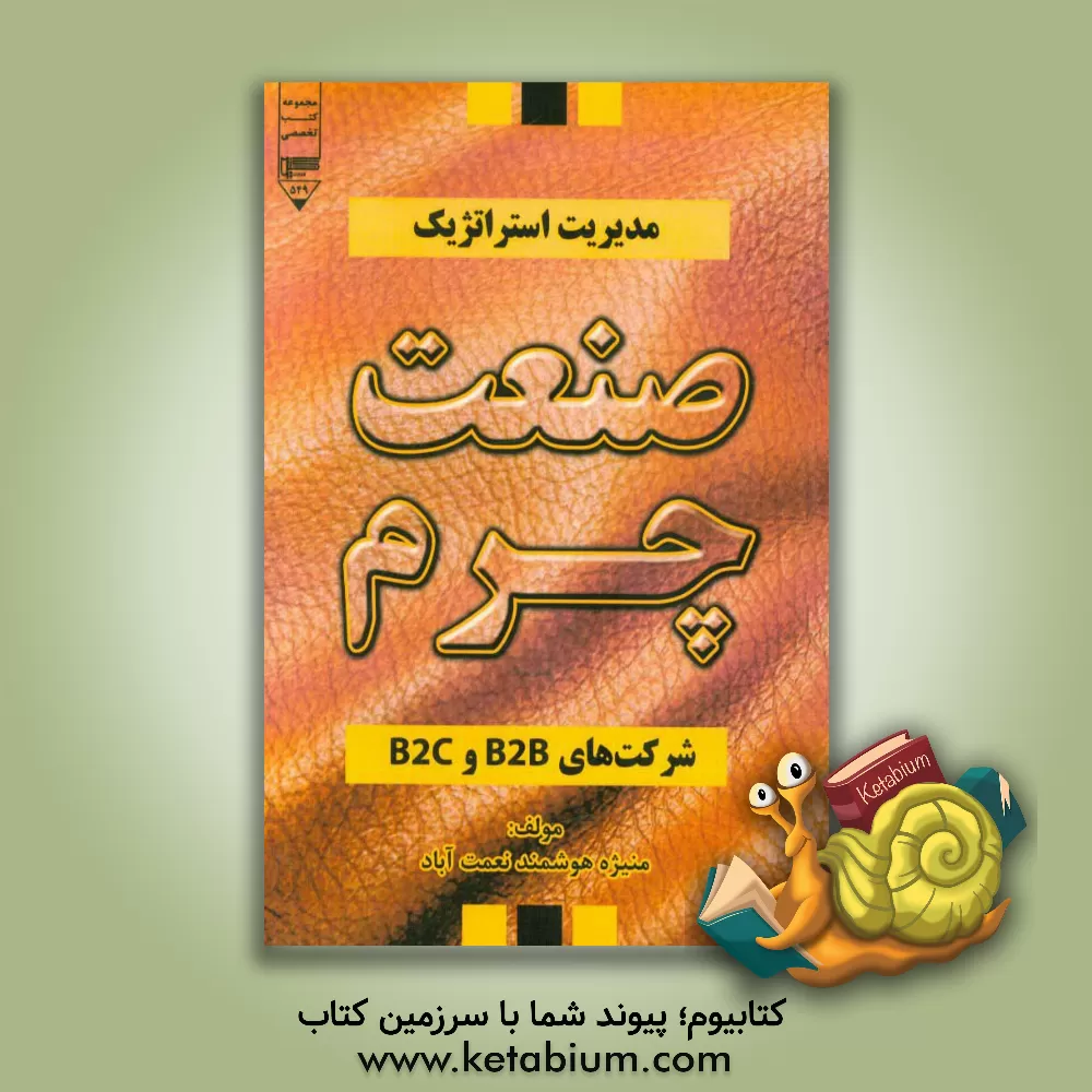 کتاب مدیریت استراتژیک صنعت چرم شرکت های B2B و B2C |اثر منیژه هوشمندنعمت آباد