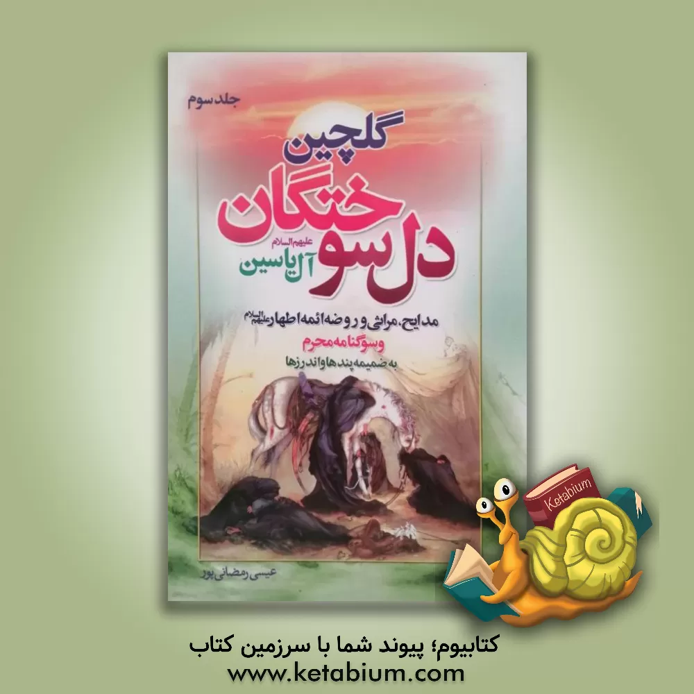 کتاب گلچین دل سوختگان آل یاسین اثر عیسی رمضانی‌پور
