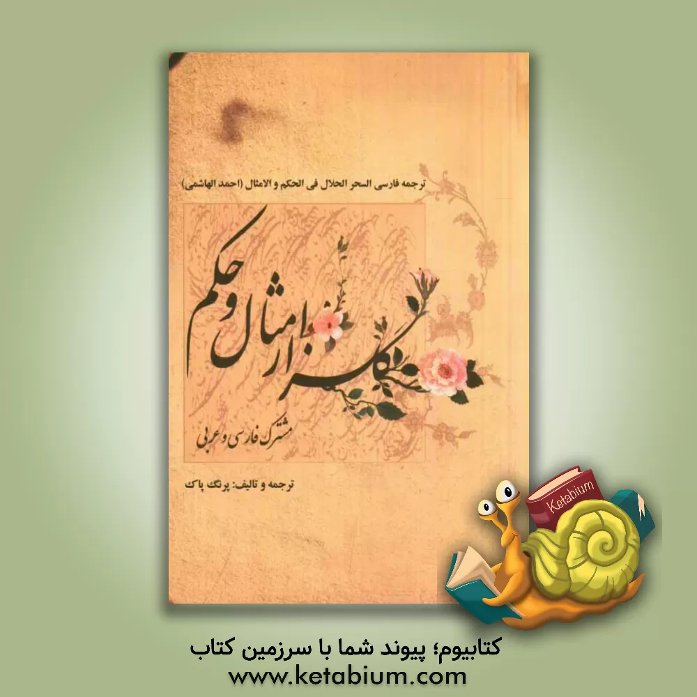 کتاب گلزار امثال و حکم مشترک فارسی و عربی اثر احمد هاشمی