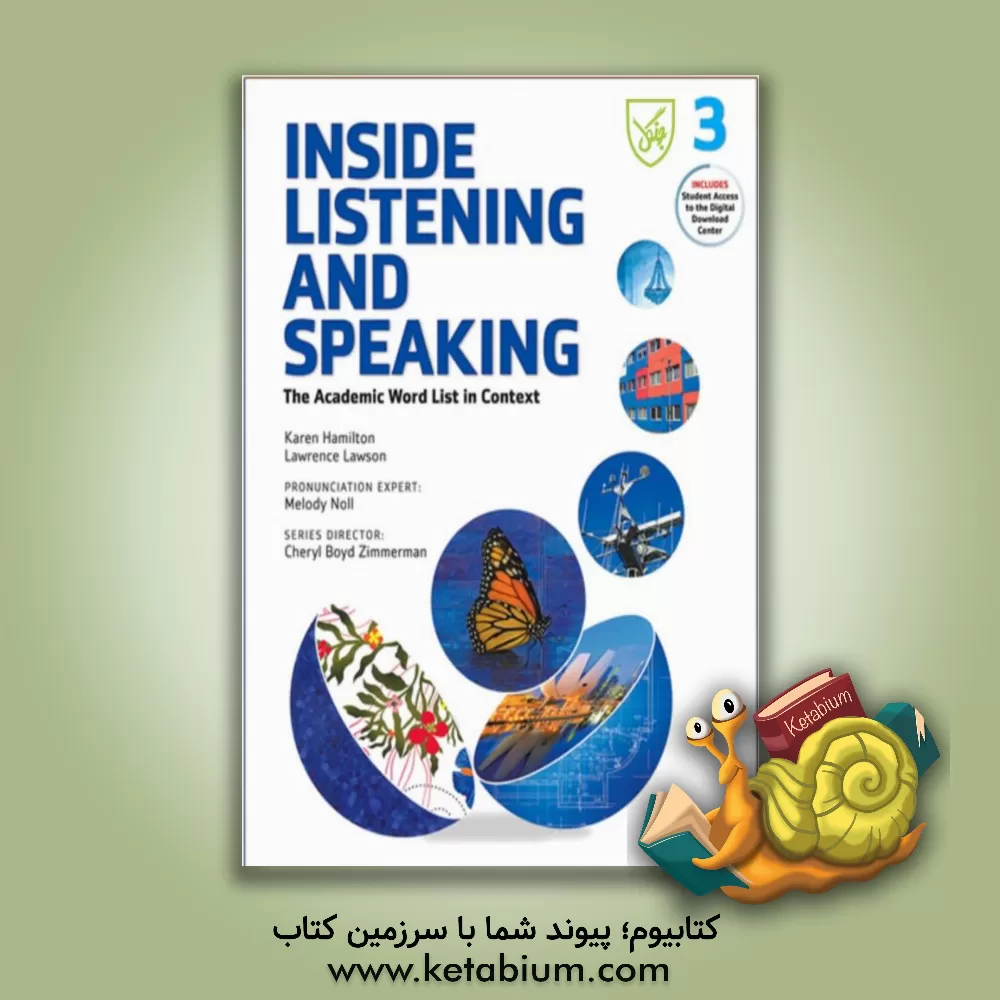 کتاب Inside listening and speaking 3: the academic word list context اثر Karen Hamilton