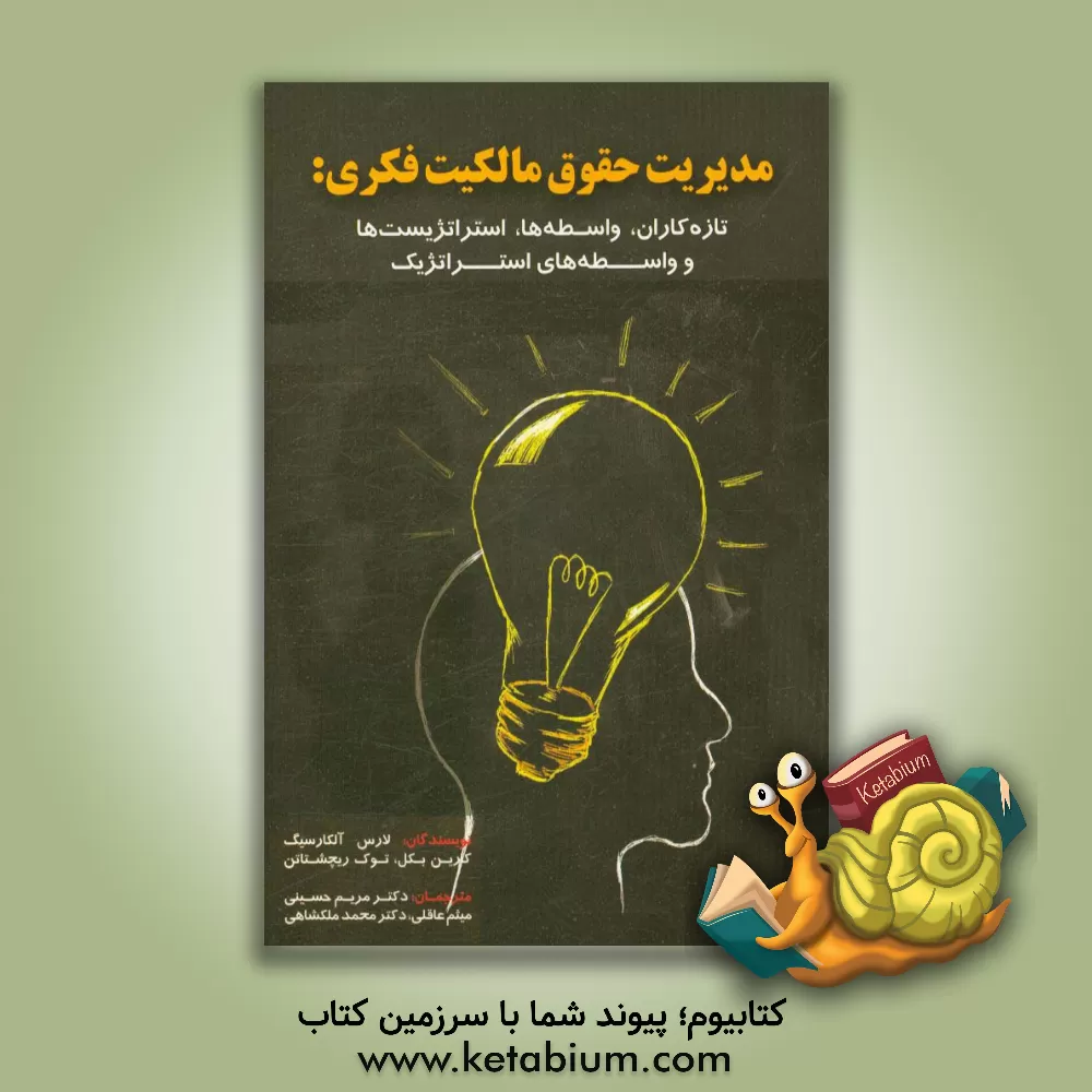 کتاب مدیریت حقوق مالکیت فکری: تازه کاران، واسطه ها، استراتژیستها و واسطه های استراتژیک اثر لاس آلکرسیک