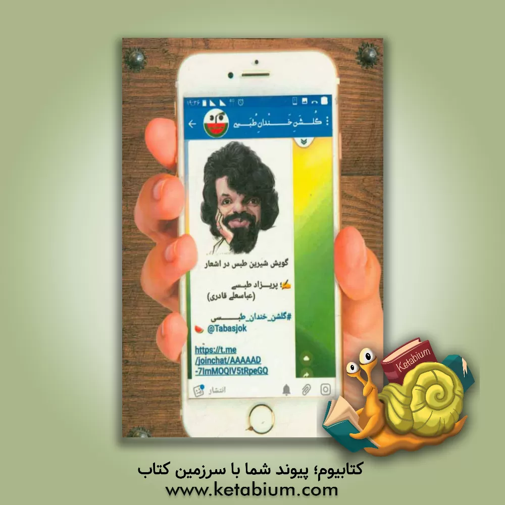 کتاب گلشن خندان طبسی: مجموعه شعر گویش محلی |اثر عباسعلی قادری