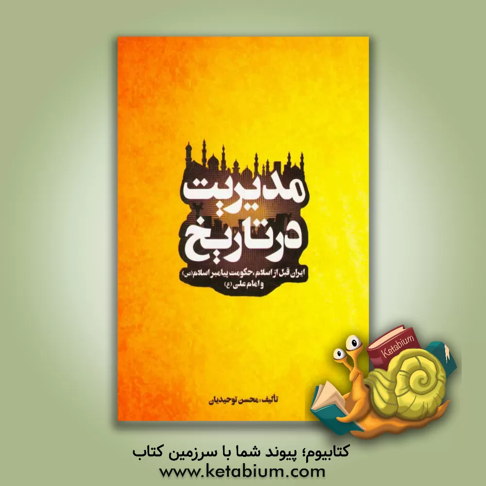 کتاب مدیریت در تاریخ: ایران قبل از اسلام، حکومت پیامبر اسلام (ص) و امام علی (ع) اثر محسن توحیدیان
