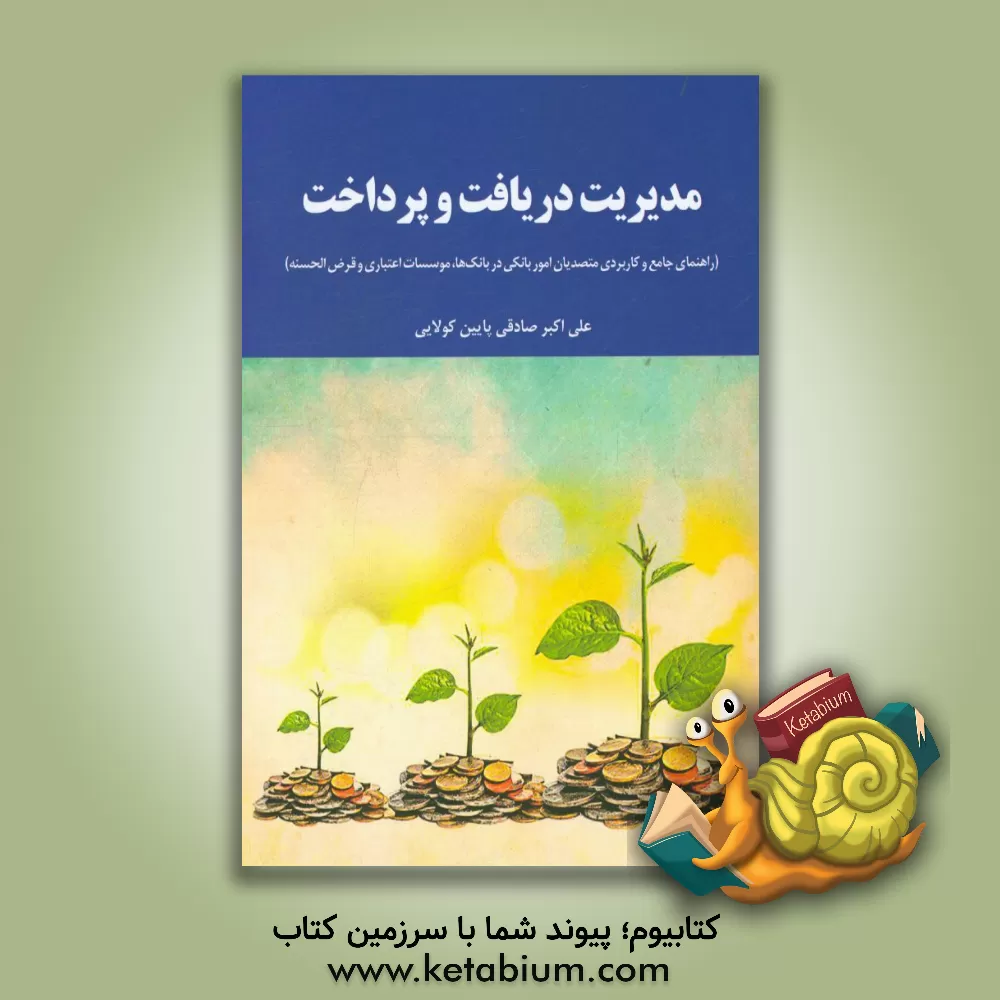 کتاب مدیریت دریافت و پرداخت (راهنمای جامع کاربردی متصدیان امور بانکی در بانک ها، موسسات اعتباری و قرض الحسنه) اثر علی‌اکبر صادقی‌پائین‌کلایی