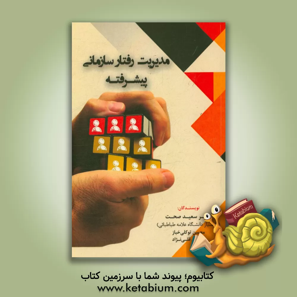 کتاب مدیریت رفتار سازمانی پیشرفته اثر سعید صحت